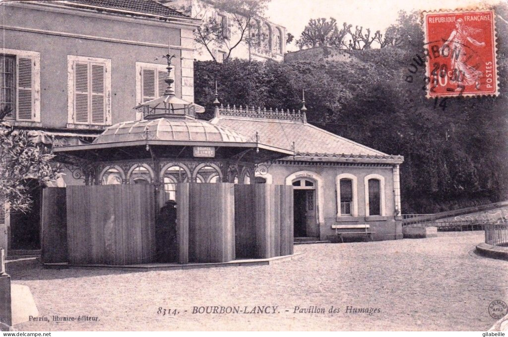 71 - Saone Et Loire -  BOURBON - LANCY - Pavillon Des Humages - Autres & Non Classés