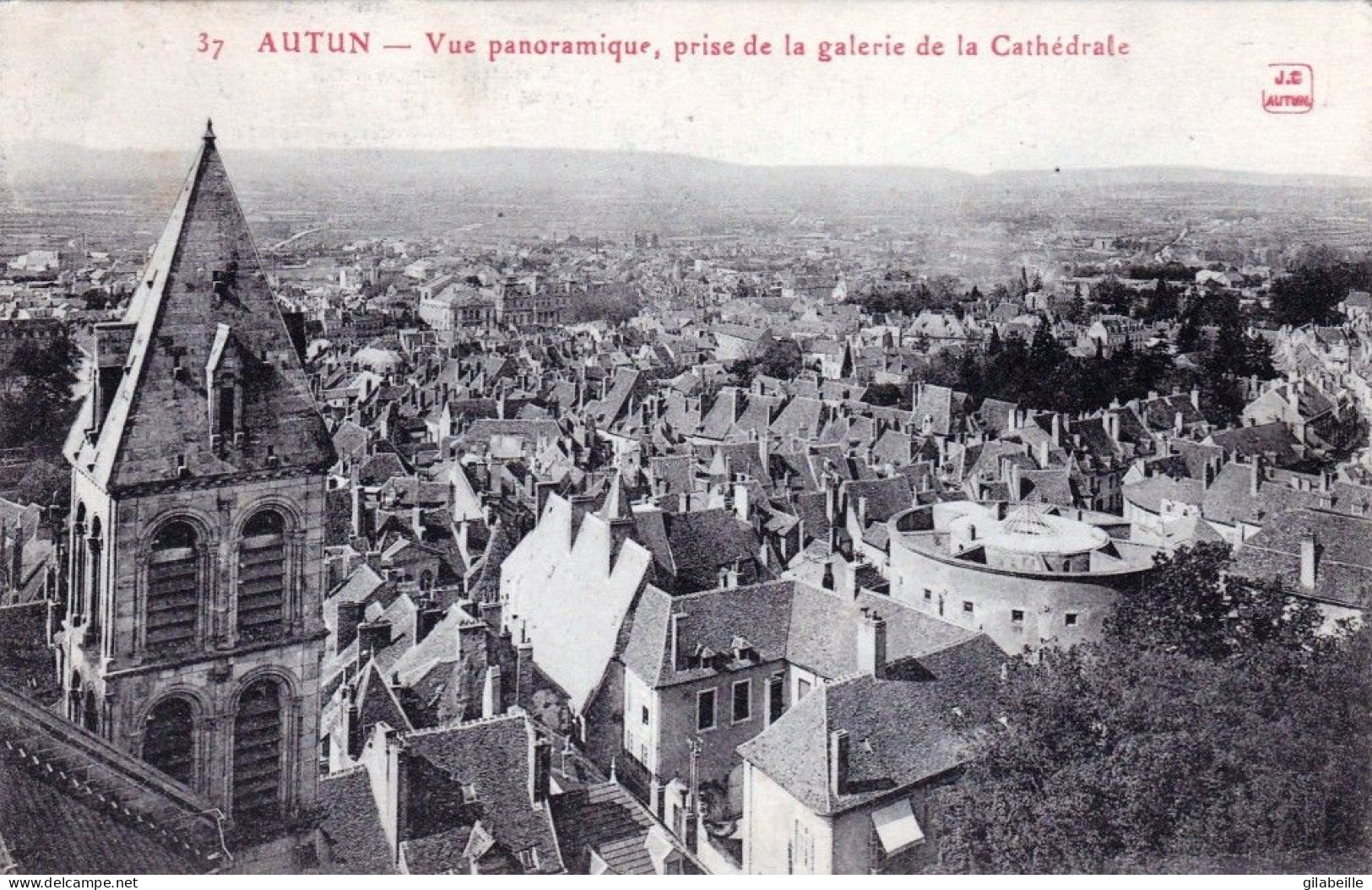 71 - Saone Et Loire - AUTUN - Vue Panoramique Prise De La Galerie De La Cathedrale - Autun