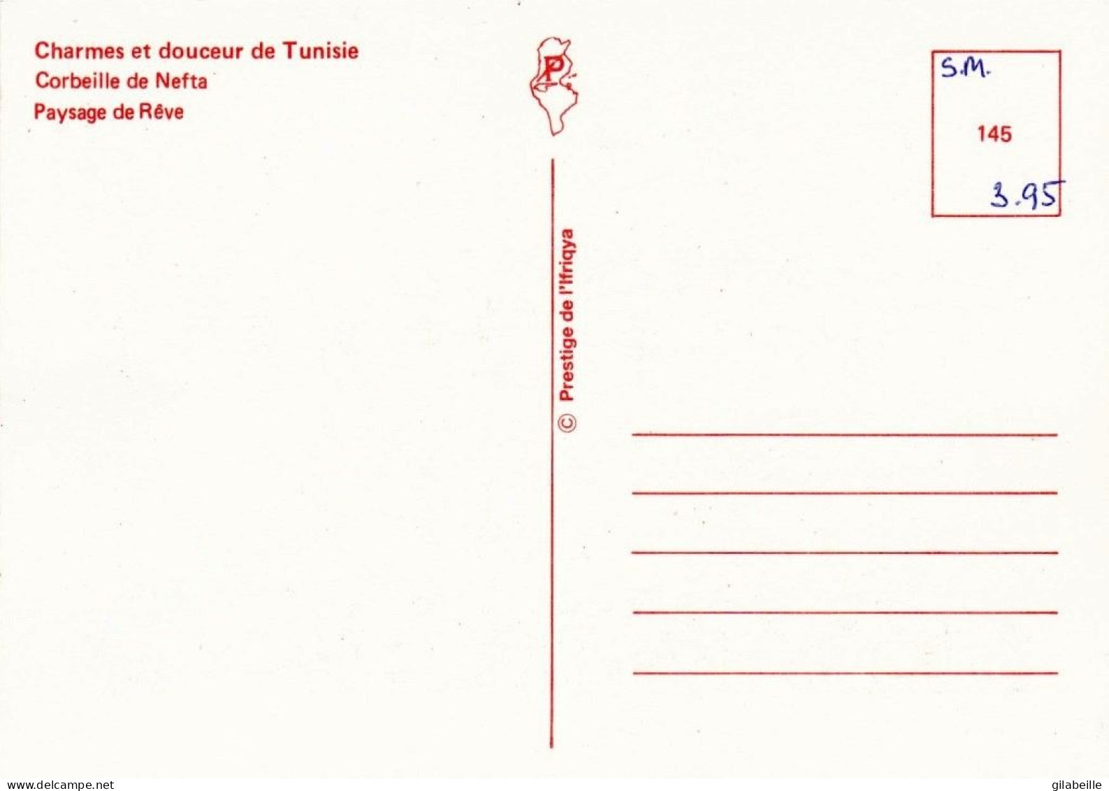Tunisie - NEFTA - Corbeille De Nefta - Tunesië