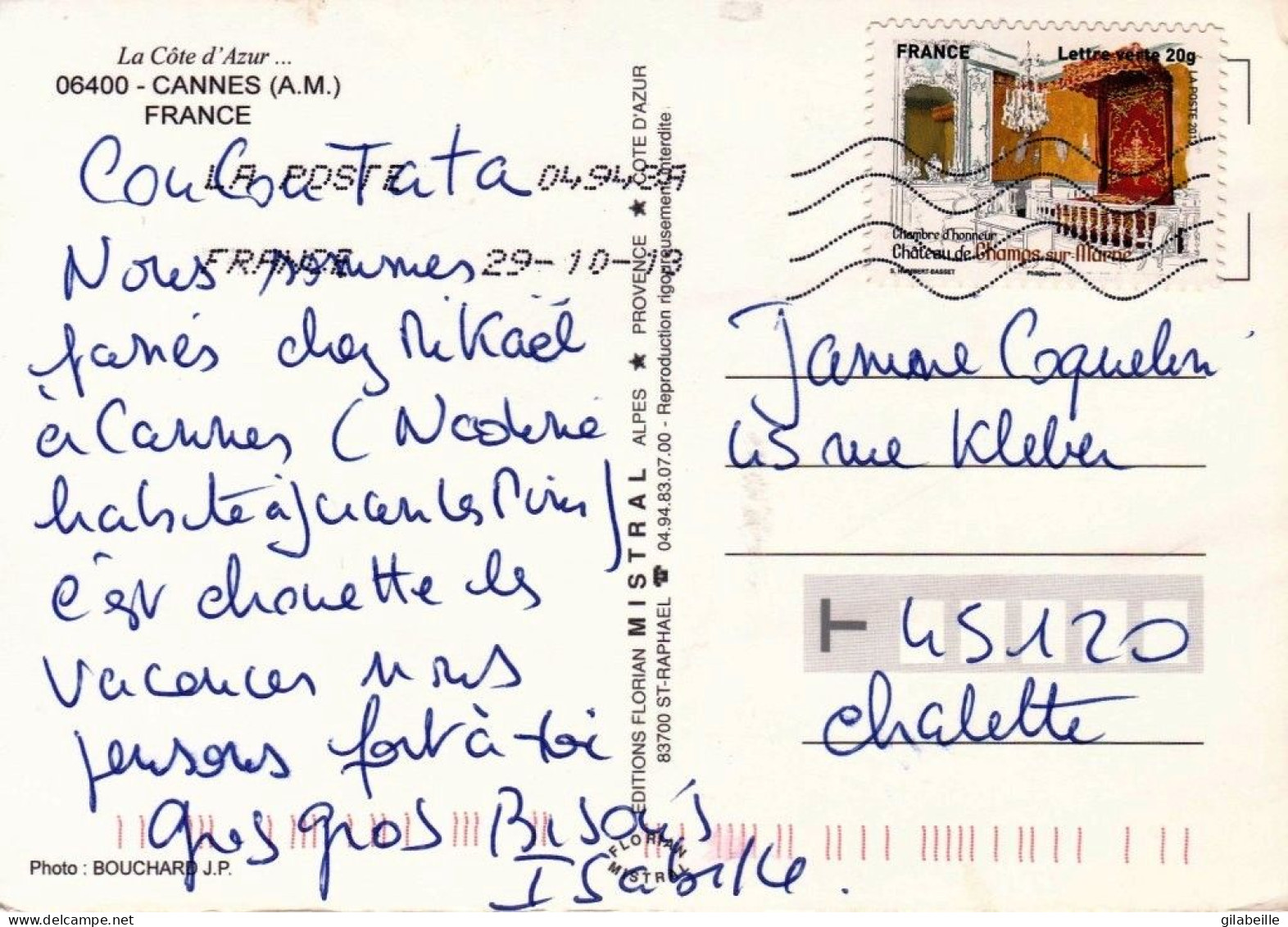 06 -  CANNES - La Croisette Sous Le Mimosa - Cannes
