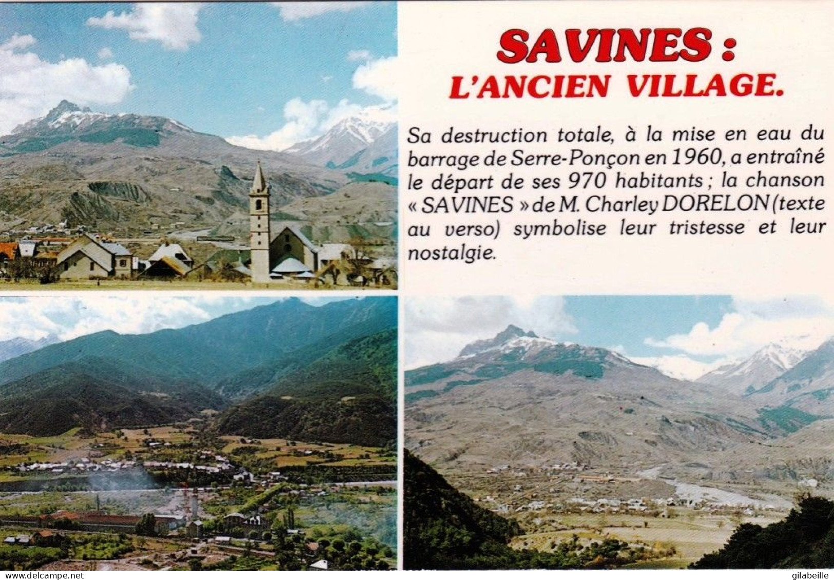 05 - Hautes Alpes -  SAVINES  - L Ancien Village - Autres & Non Classés