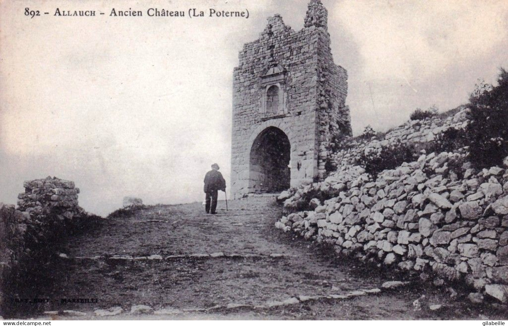 13 - Bouches Du Rhone - ALLAUCH -  Ancien Chateau - La Poterne - Allauch