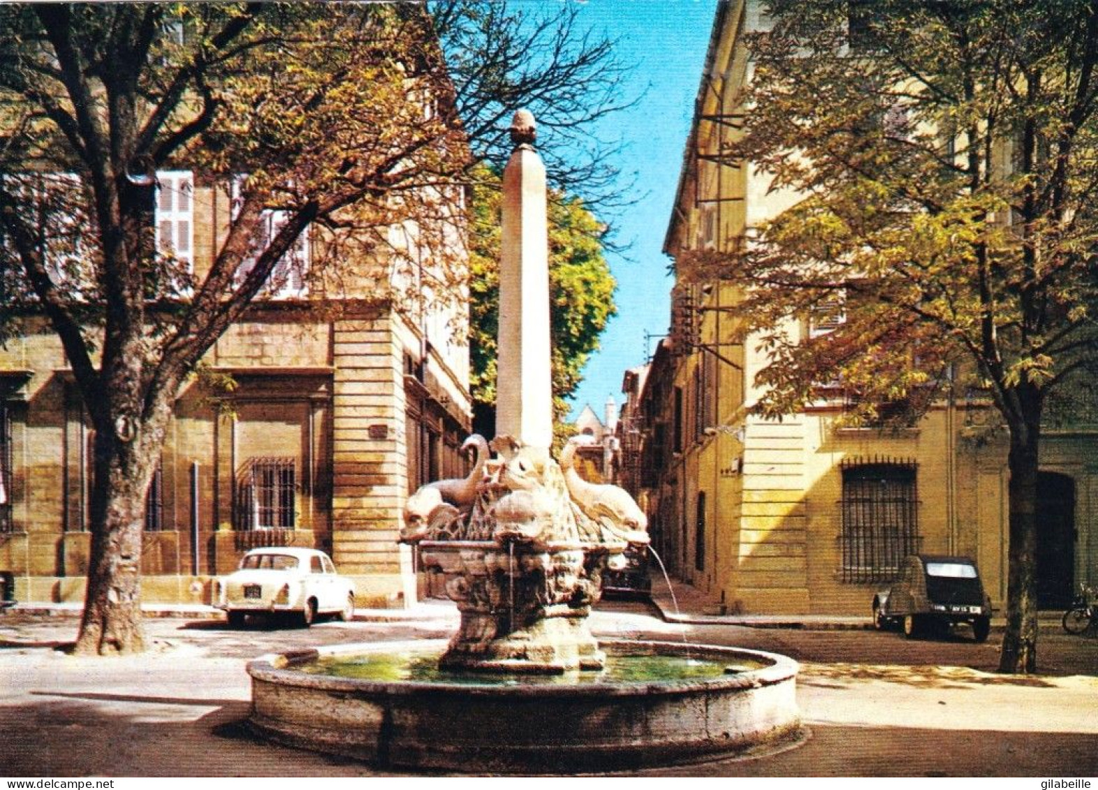 13 - Bouches Du Rhone - AIX En PROVENCE -  Fontaine Des Quatre Dauphins - Aix En Provence