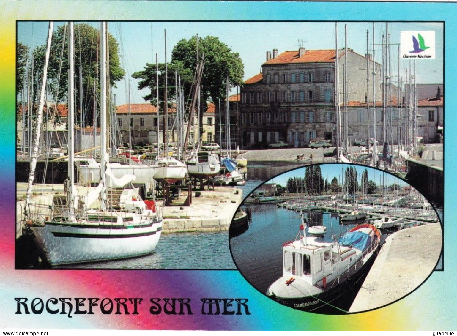 17 - Charente Maritime -  ROCHEFORT Sur MER - Le Nouveau Et L Ancien Port De Plaisance - Rochefort