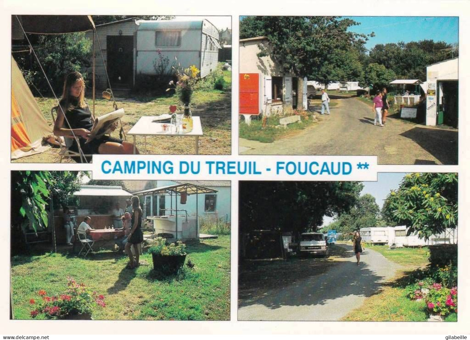 17 - Charente Maritime -  SAINT PIERRE D OLERON -  Camping Du Treuil Foucaud - Saint-Pierre-d'Oleron