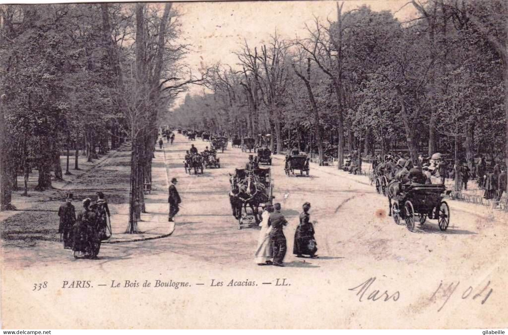75 -  PARIS 16 - Le Bois De Boulogne -  Les Acacias - Arrondissement: 16
