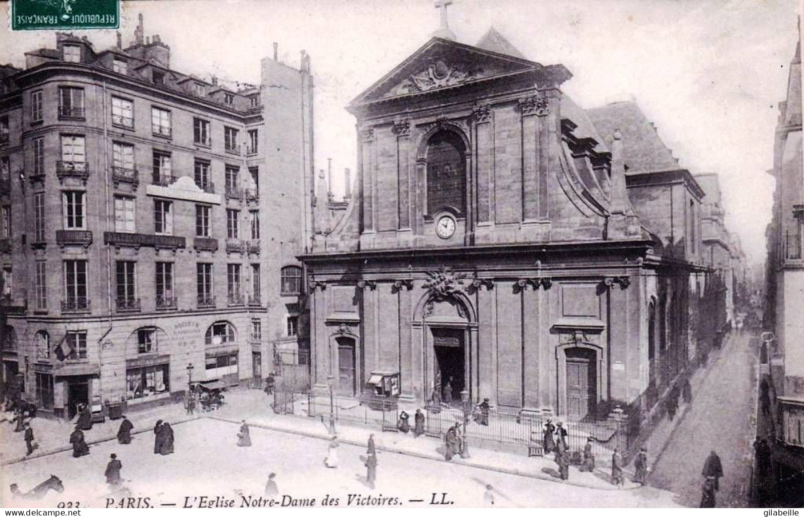 75 -  PARIS 02 - L église Notre Dame Des Victoires - Place Des Petits-Pères - Paris (02)