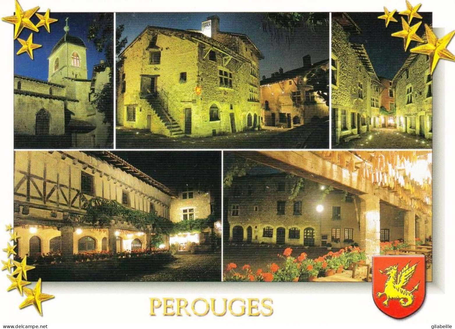 01 - Ain -  PEROUGES -  Le Village Illuminé - Pérouges