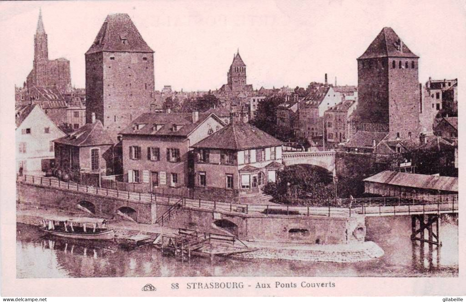 67 - Bas Rhin -  STRASBOURG - Straßburg - Aux Ponts Couverts - Strasbourg