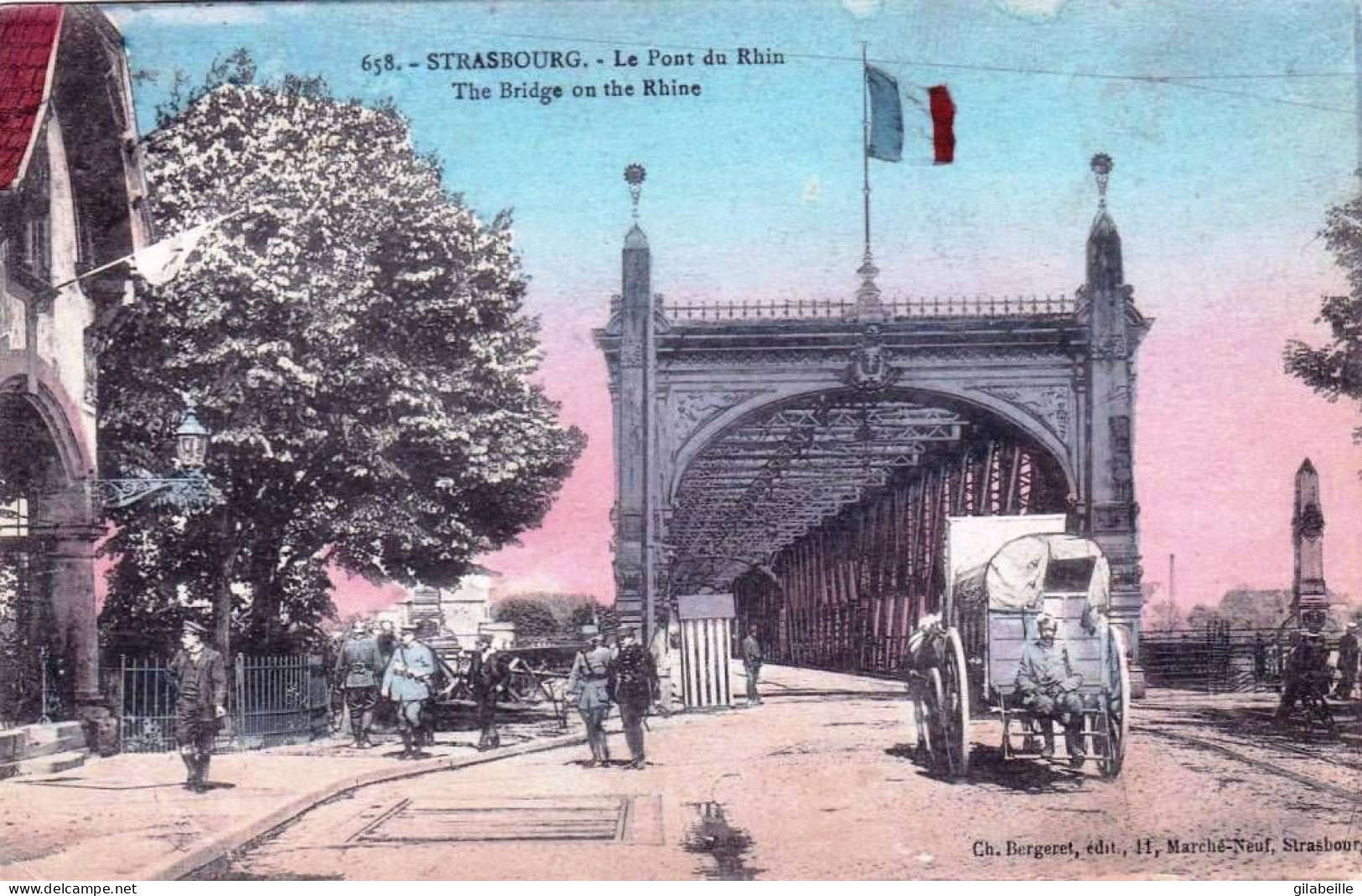 67 - Bas Rhin -  STRASBOURG - Straßburg - Le Pont Du Rhin - Strasbourg