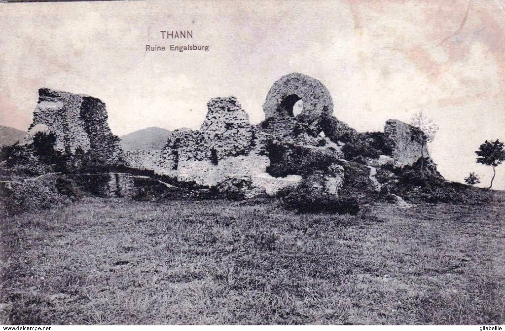 68 - Haut Rhin - Ruine ENGELSBOURG Pres De Tann - Sonstige & Ohne Zuordnung