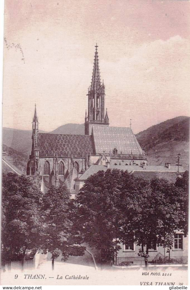 68 - Haut Rhin -  THANN - La Cathedrale - Thann
