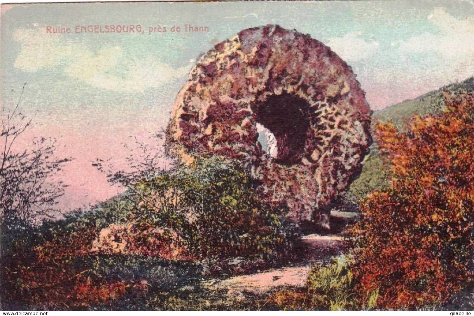 68 - Haut Rhin - Ruine ENGELSBOURG Pres De Tann - Riquewihr