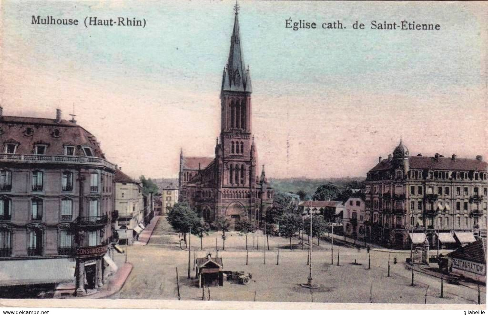 68 - Haut Rhin -  MULHOUSE -  Eglise Catholique De Saint Etienne - Mulhouse