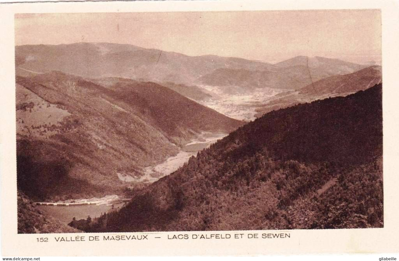 68 - Haut Rhin -  MASEVAUX -  Lacs D Alfeld Et De Sewen - Masevaux