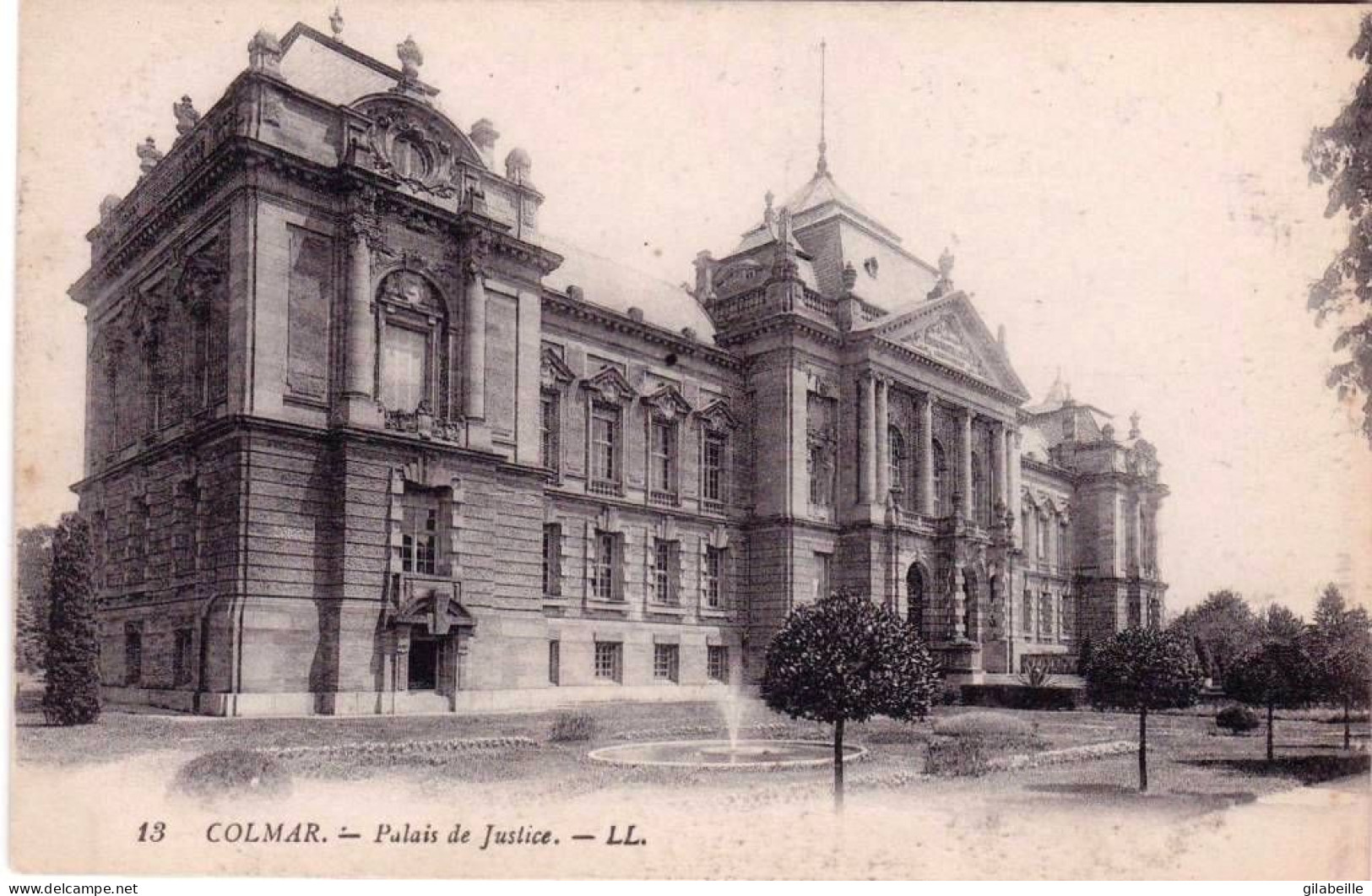 68 - Haut Rhin -  COLMAR -  Palais De Justice - Colmar