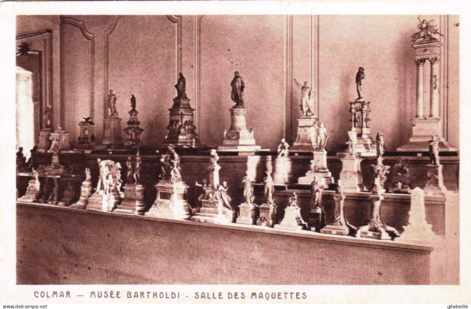 68 - Haut Rhin -  COLMAR -  Musée Bartholdi - Salle Des Maquettes - Colmar