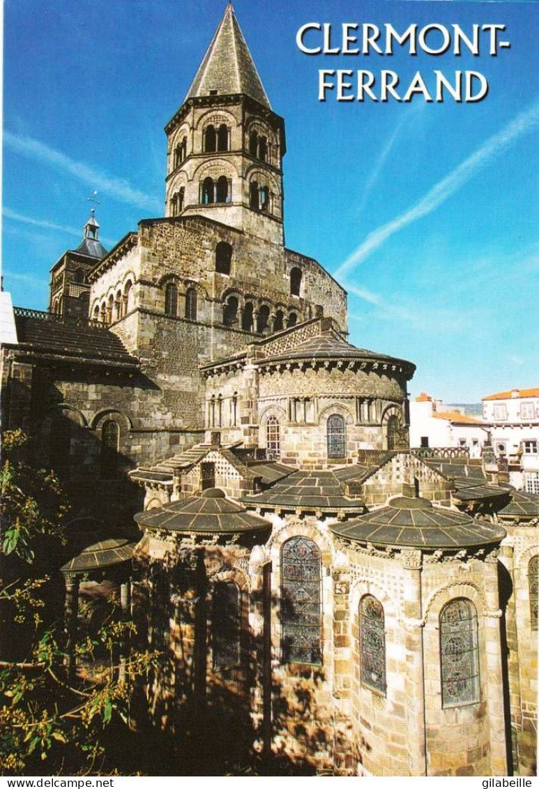 63 - Puy De Dome -  CLERMONT FERRAND - église Notre Dame Du Port - Le Chevet - Clermont Ferrand