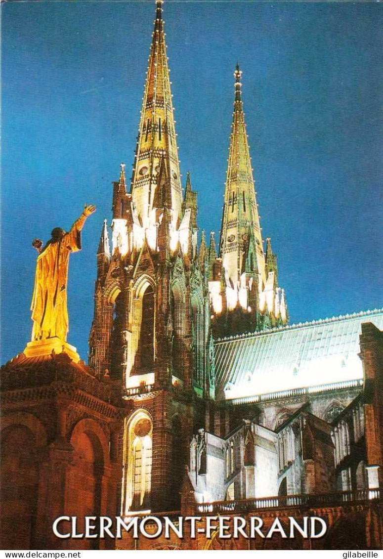 63 - Puy De Dome -  CLERMONT FERRAND - La Cathedrale Illuminée - Clermont Ferrand