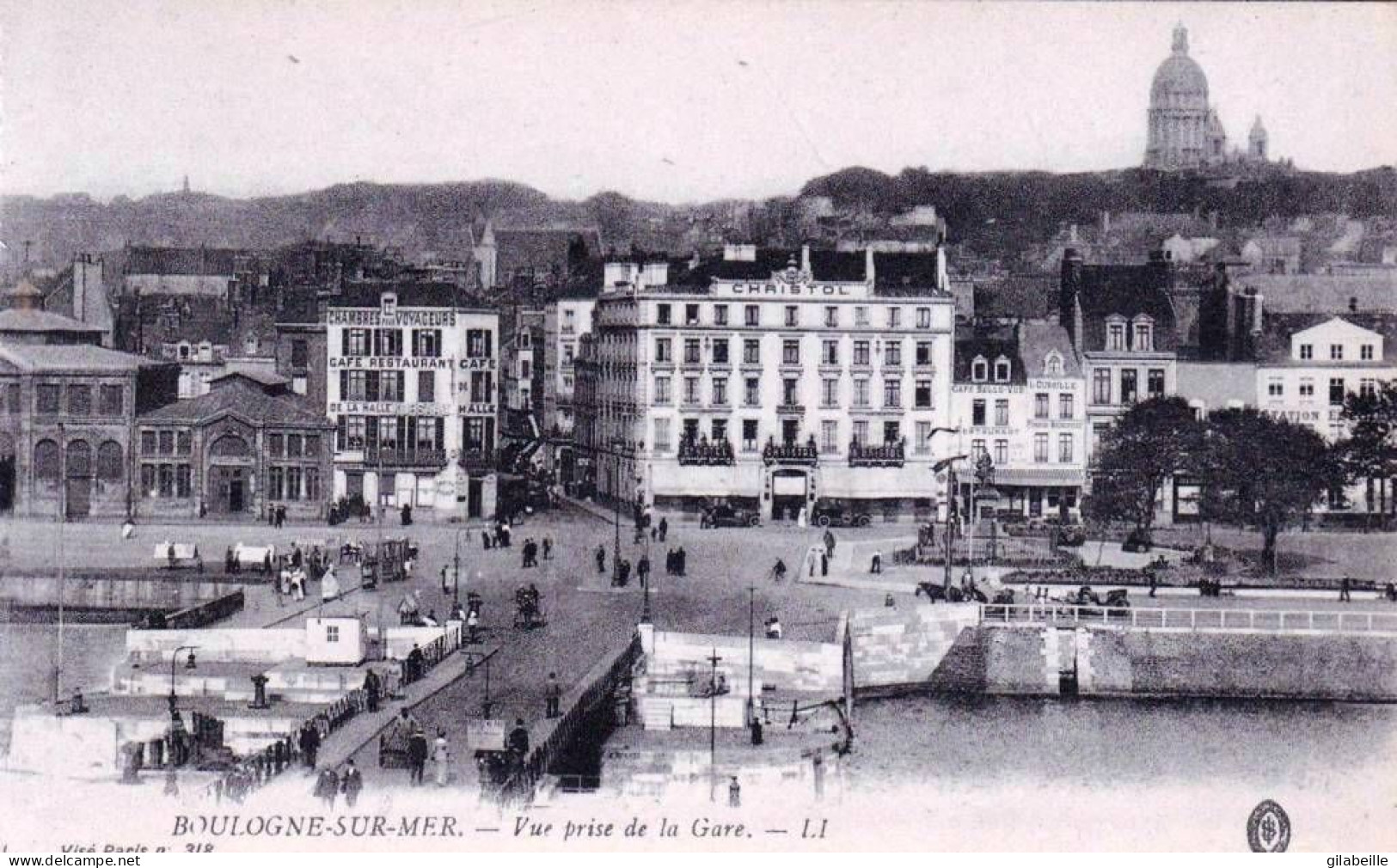 62 - Pas De Calais -  BOULOGNE  Sur MER -  Vue Prise De La Gare - Boulogne Sur Mer