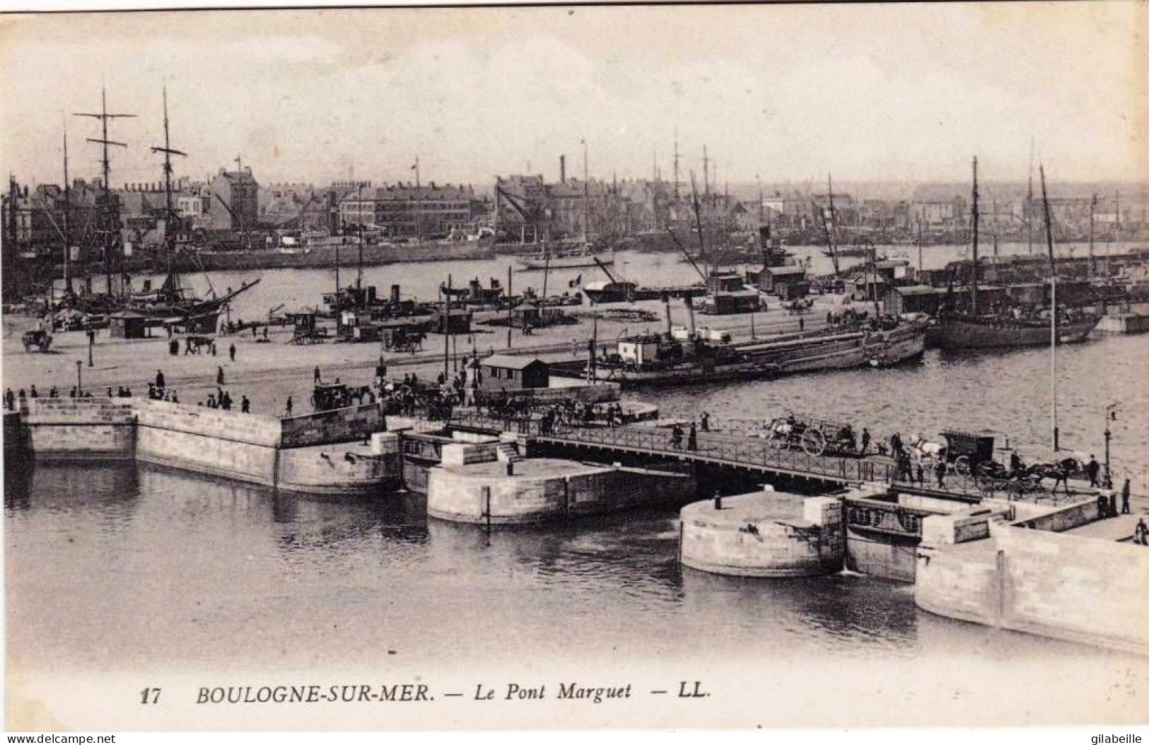 62 - Pas De Calais -  BOULOGNE  Sur MER -  Le Pont Marguet - Boulogne Sur Mer