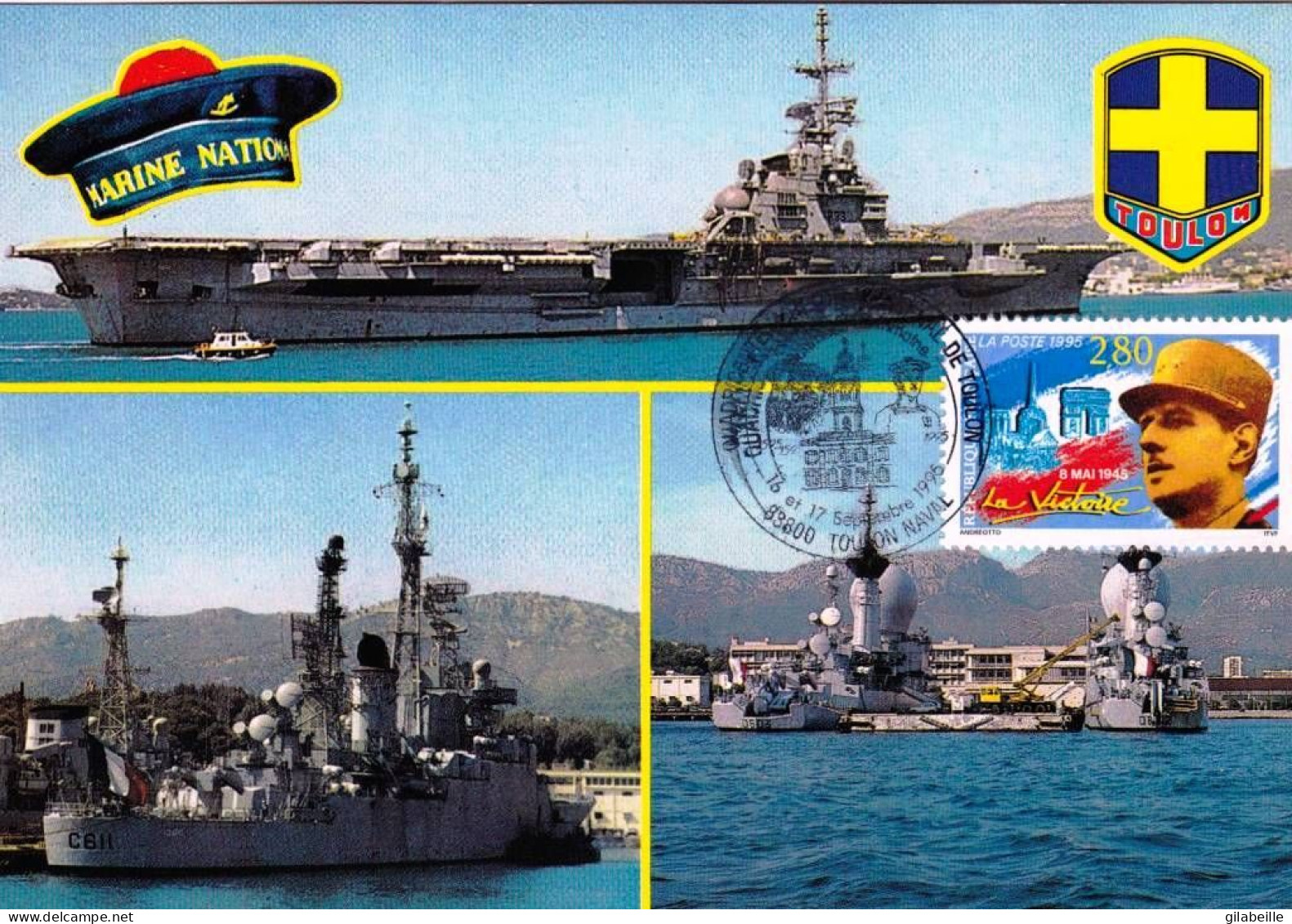 83 - Var -  TOULON -  Ses Navires De Guerre - Toulon