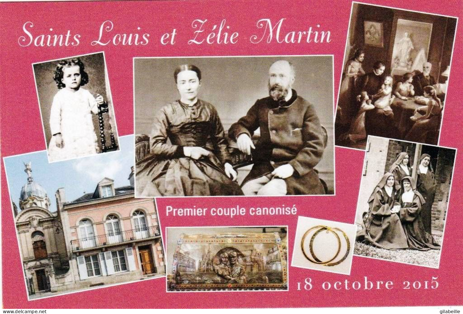 Religion - Saints Louis Et Zelie Martin - Premier Couple Canonisé - Alencon ( Orne )  - Saints