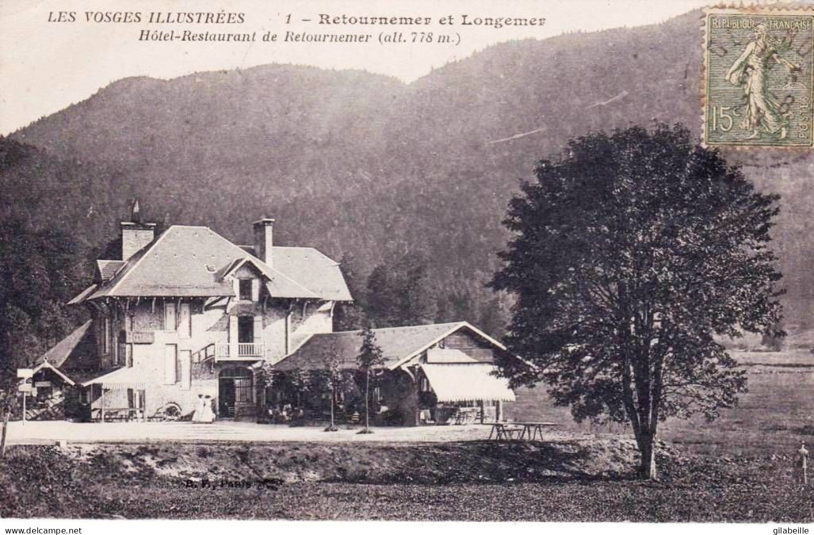 88 - Vosges -  RETOURNEMER ET LONGEMER - Hotel Restaurant De Retournemer - Other & Unclassified
