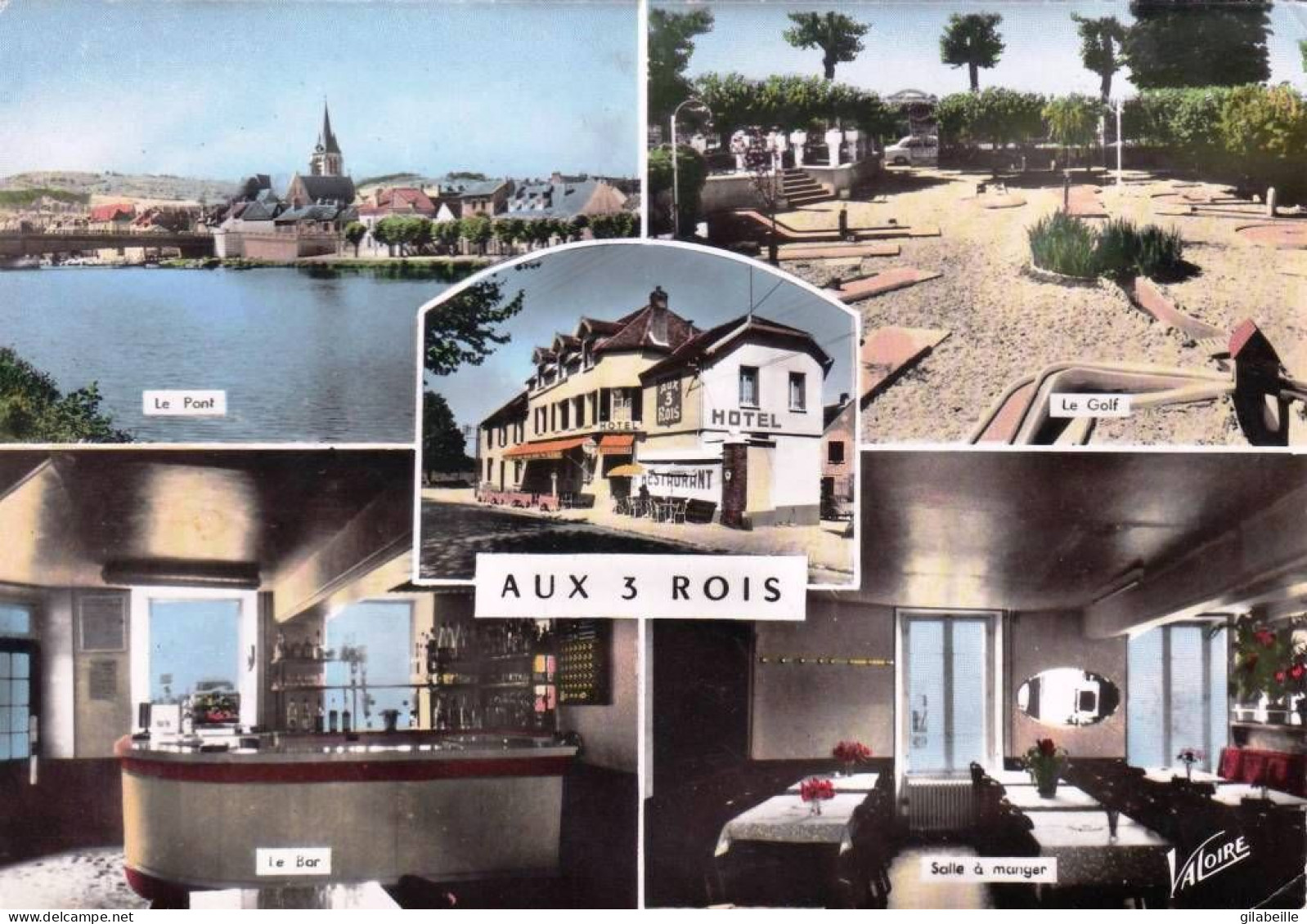 89 - Yonne - PONT  Sur YONNE - Hotel Des Trois Rois- Avenue De La Résistance - Pont Sur Yonne