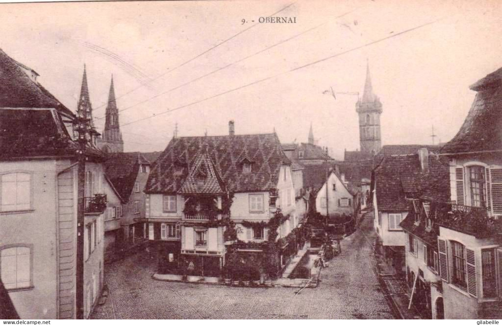 67 - Bas Rhin - OBERNAI -  Vue Du Village - Obernai
