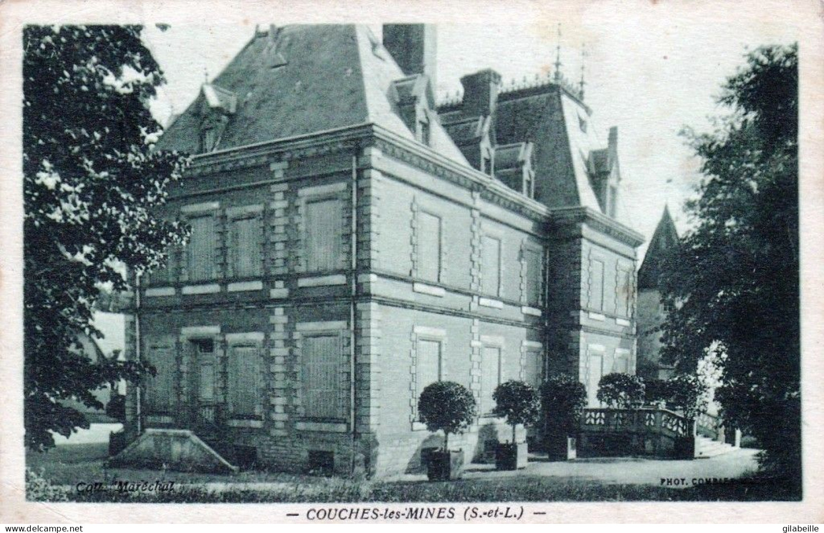 71 - Saone Et Loire - COUCHES Les MINES  -  Chateau De Montpatay - Autres & Non Classés