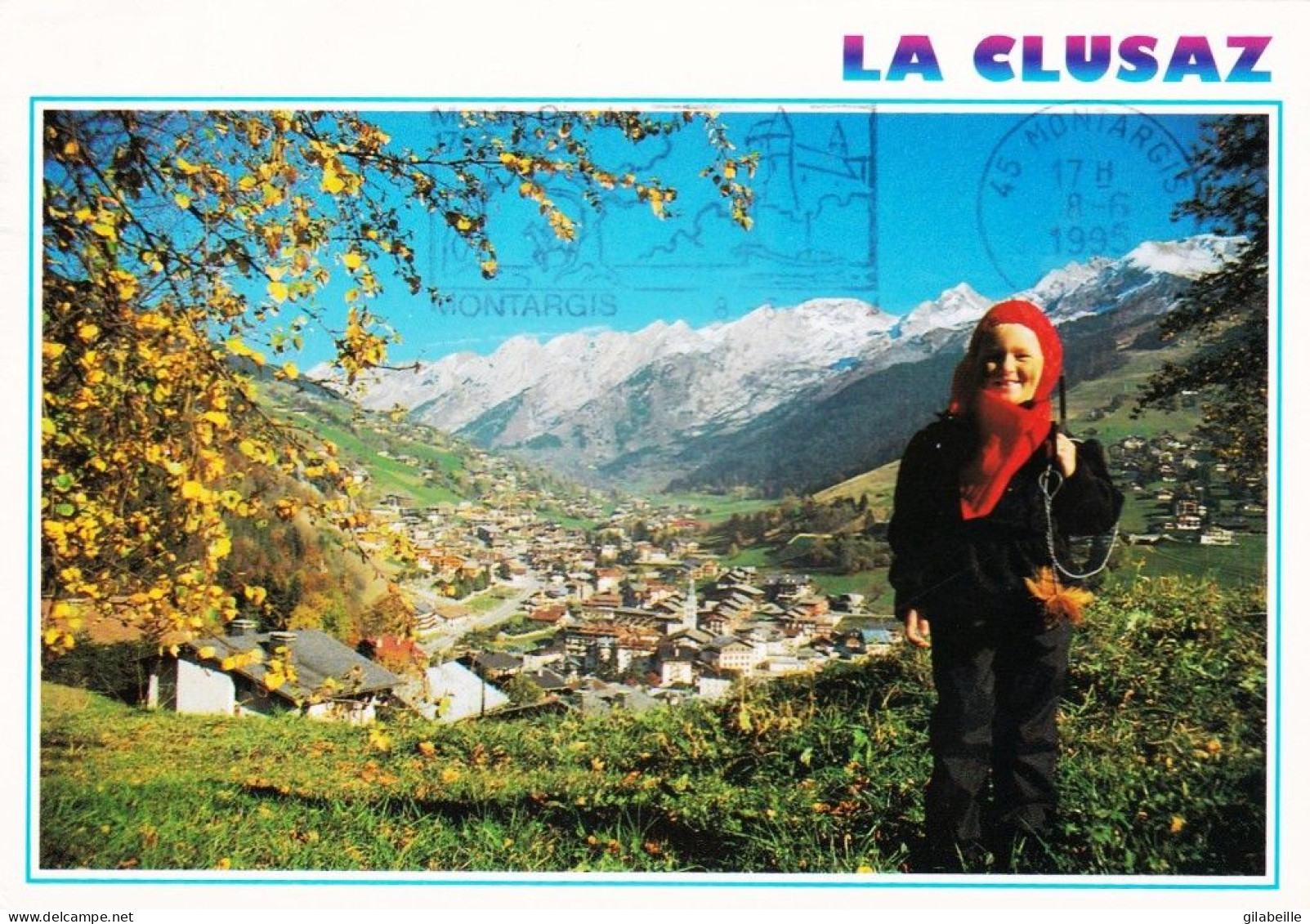 74 - Haute Savoie -  LA CLUSAZ - Village Typique Des Aravis Avec Le Ramoneur Savoyard - La Clusaz