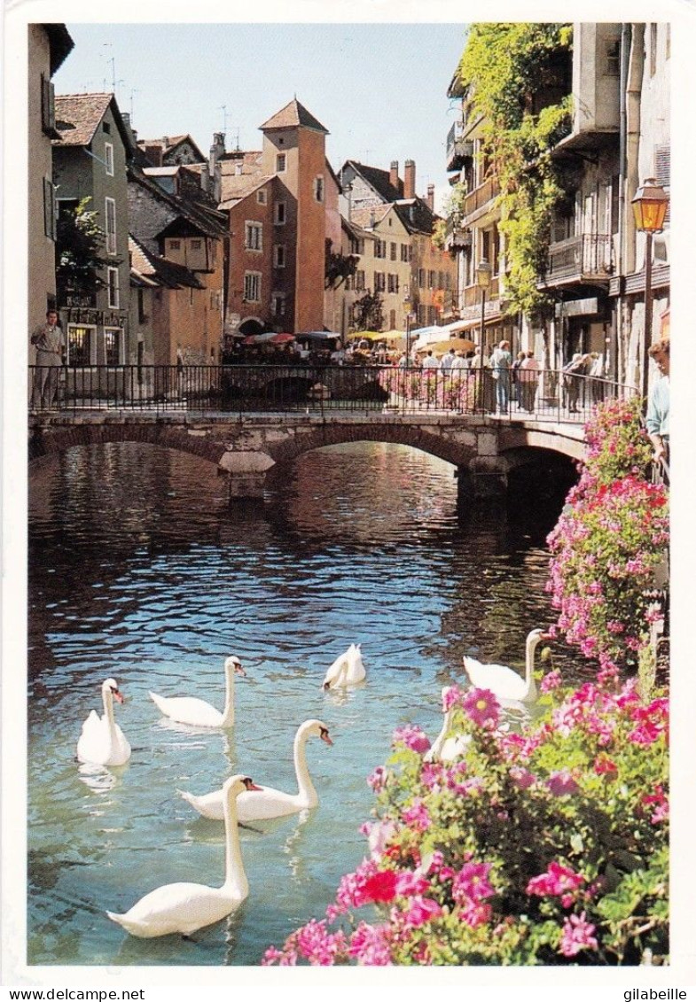 74 - Haute Savoie -  ANNECY -  Canal Du Thiou Et Ses Berges Fleuries - Annecy