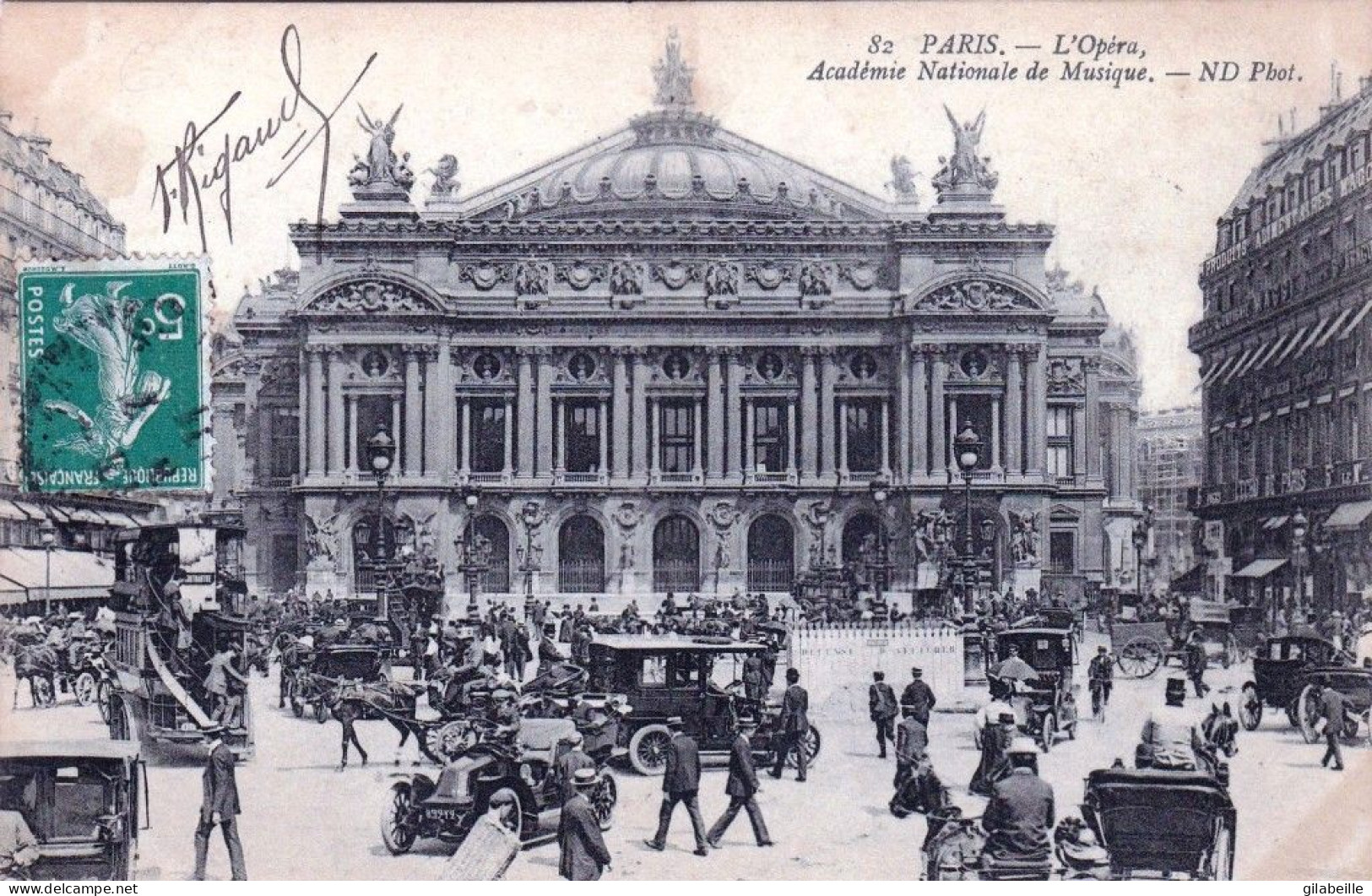 75 - PARIS 09 -  L Opera Garnier - Academie Nationale De Musique - Place De L Opera -  - Distrito: 09