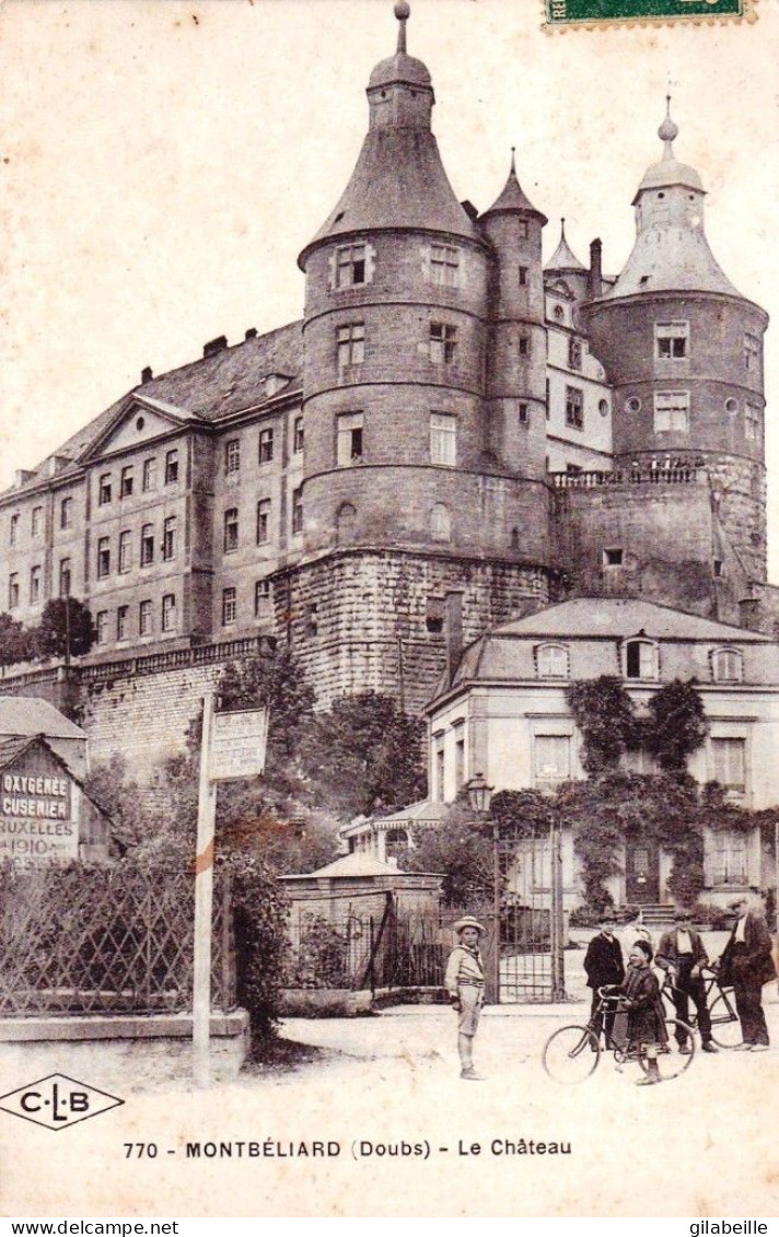 25 - Doubs -  MONTBELIARD -  Le Chateau - Montbéliard