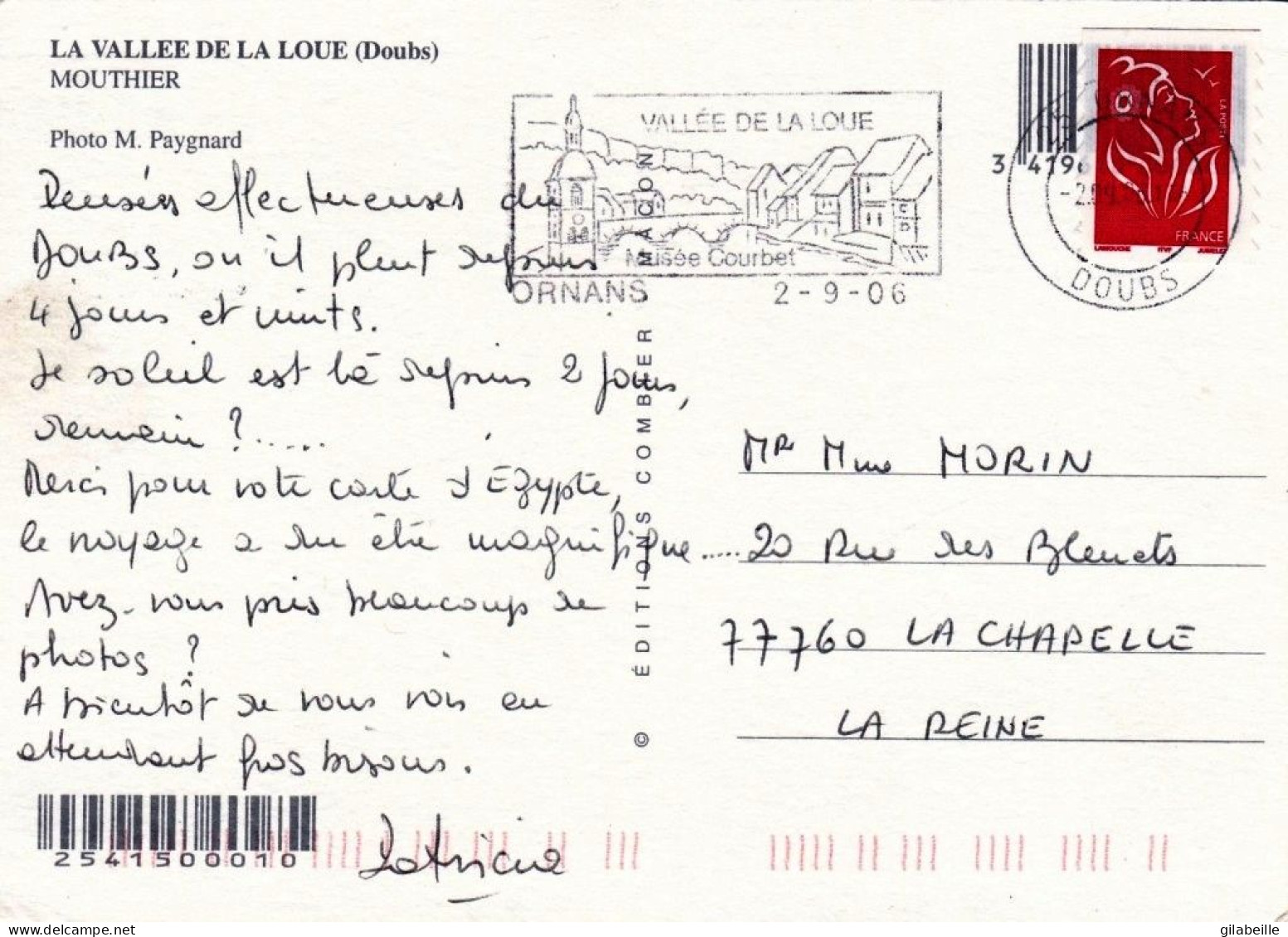 25 - Doubs -  MOUTHIER - La Vallée De La Loue - Autres & Non Classés