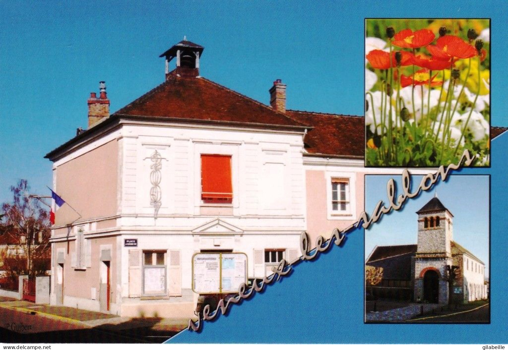 77 - Seine Et Marne -  VENEUX Les SABLONS - Place Du 11 Novembre 1918 - Autres & Non Classés