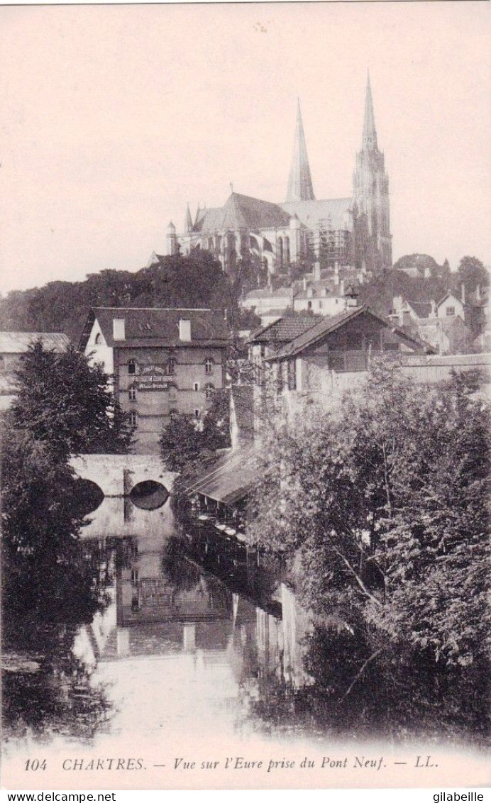 28 - Eure Et Loir -  CHARTRES -  Vue Sur L Eure Prise Du Pont Neuf - Chartres