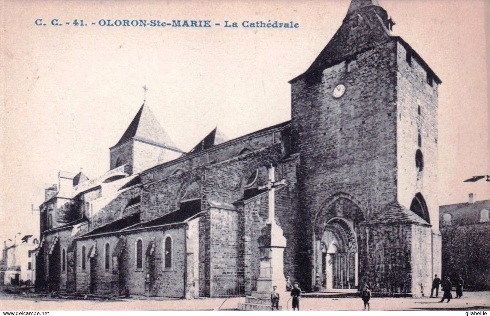 64 - Pyrenées Atlantiques -  OLORON SAINTE MARIE  - La Cathedrale - Oloron Sainte Marie