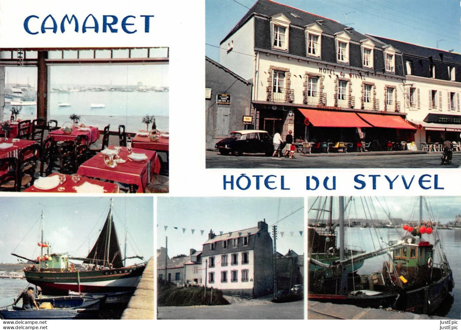 29 / Camaret - Automobiles - Ds - L'hotel De Styvel - Éd. D'art JOS - 1971 Cpsm GF - Camaret-sur-Mer