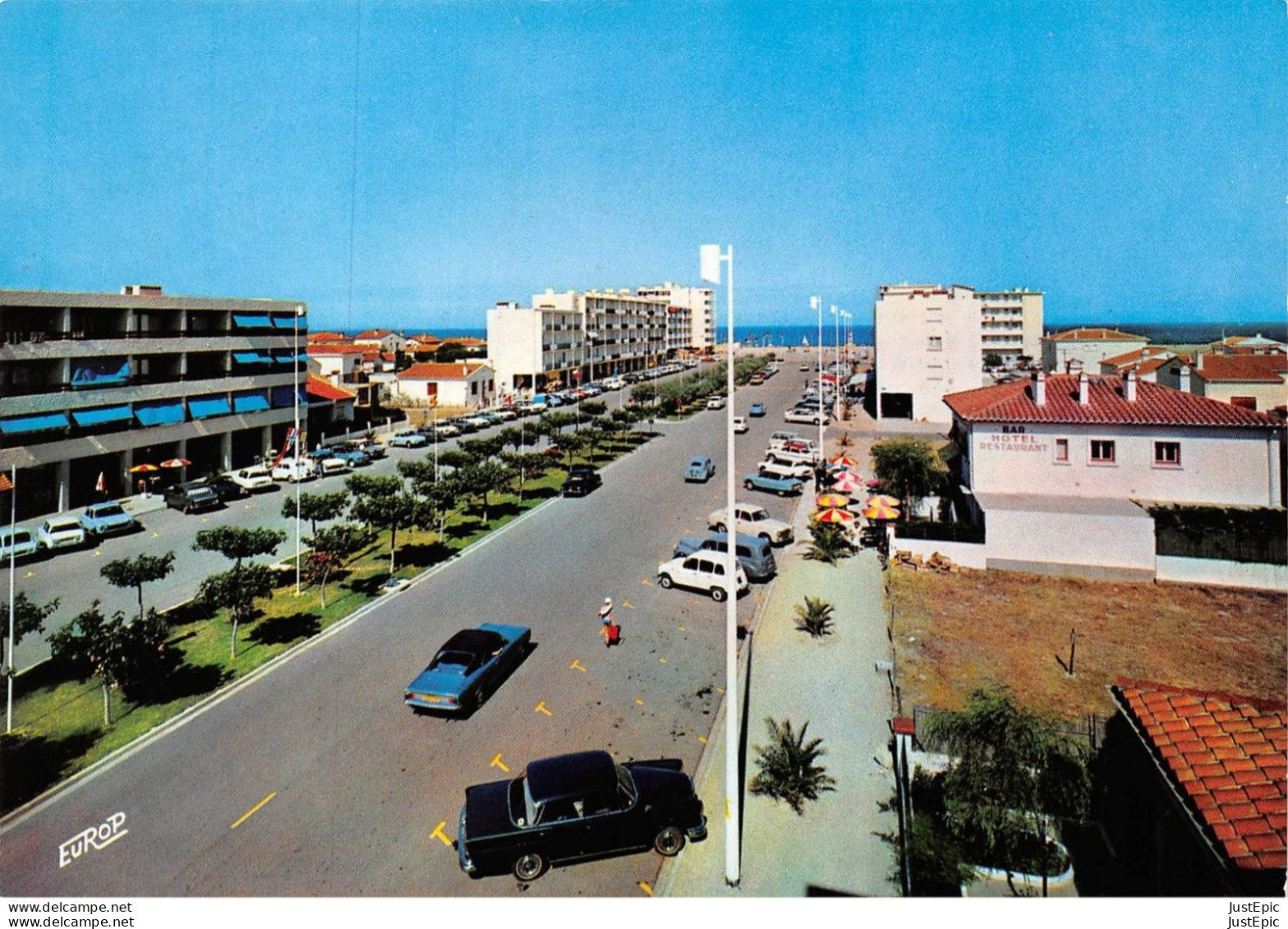 66 / Saint-Cyprien-Plage - Automobiles -  Le Boulevard Maillol - Éd. De L'Europe Cpsm GF - Saint Cyprien