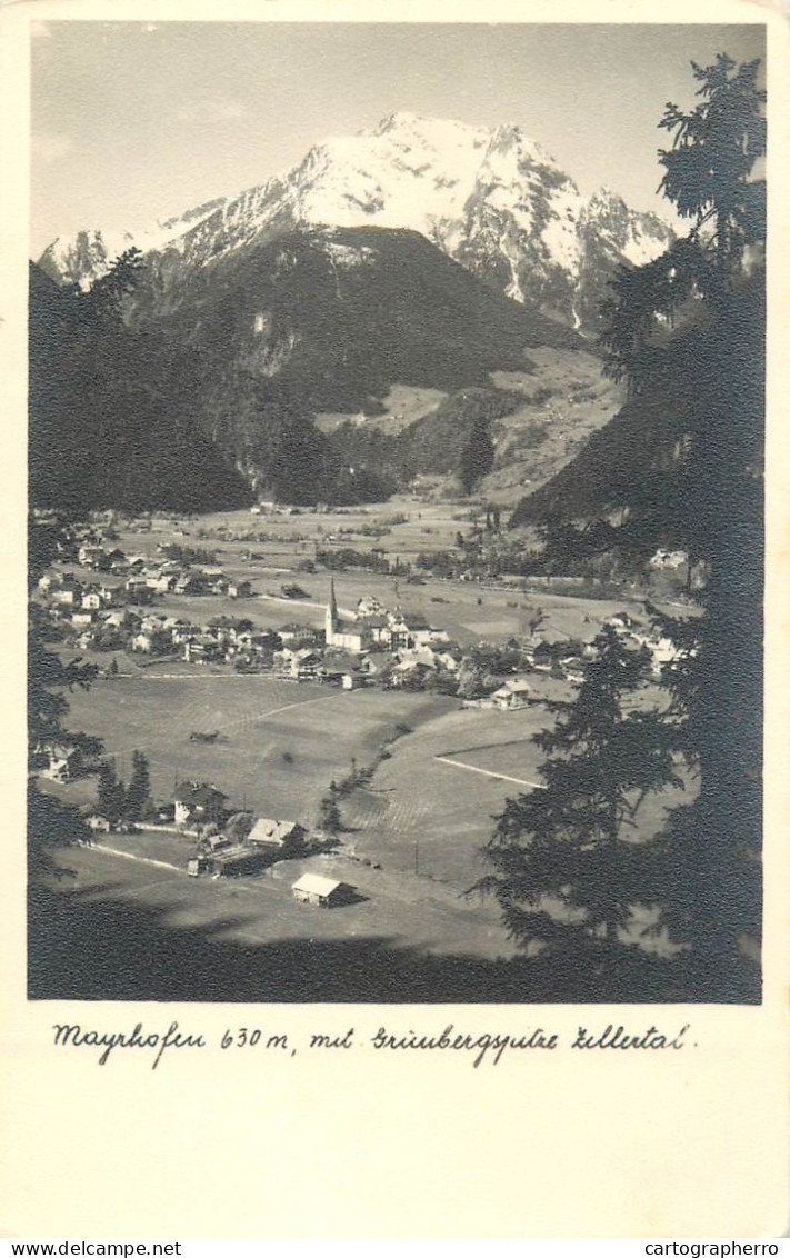 Postcard Austria Zillertal Mayrhofen Landscape - Zillertal