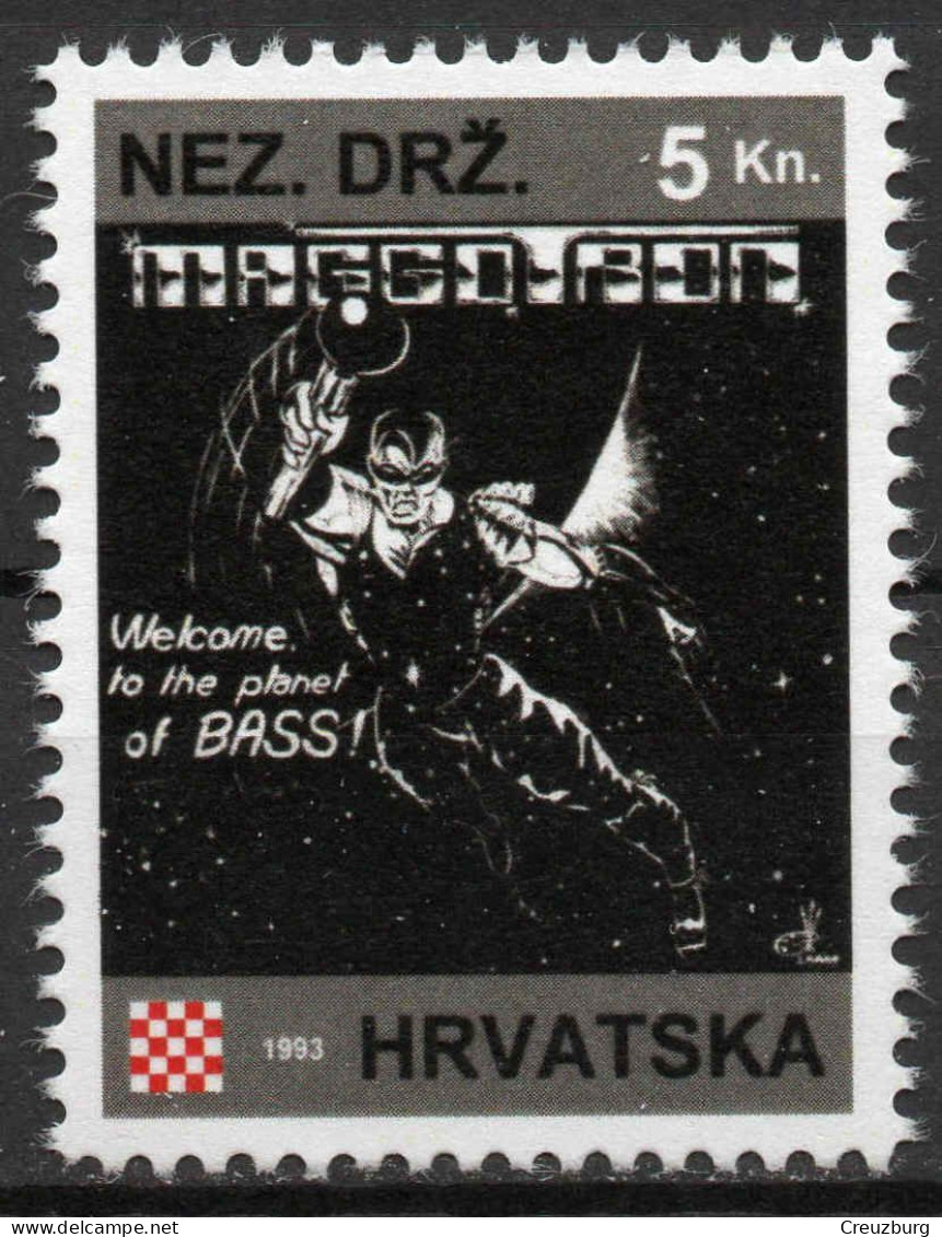 Maggotron - Briefmarken Set Aus Kroatien, 16 Marken, 1993. Unabhängiger Staat Kroatien, NDH. - Croatie
