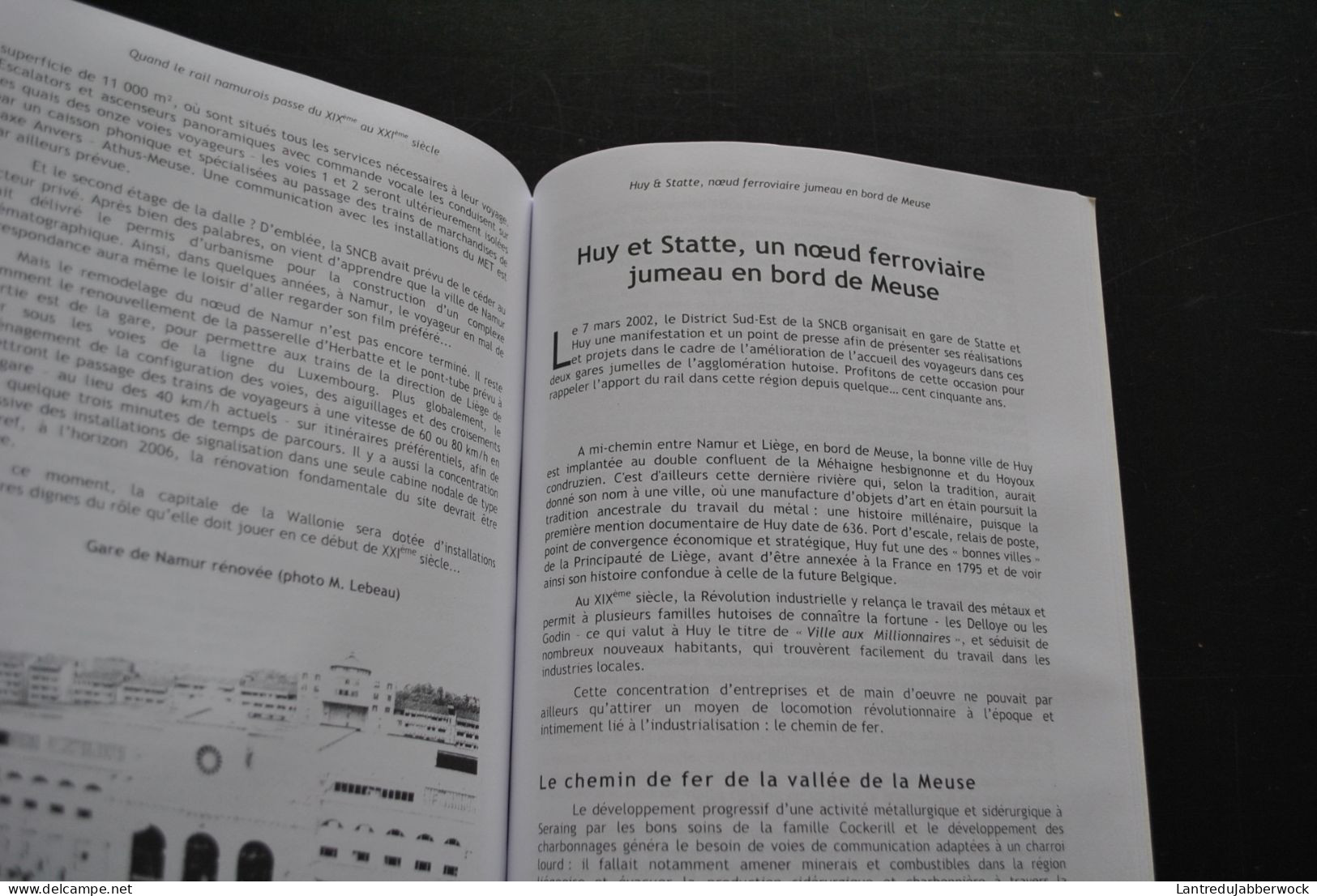 MARGANNE Aspects de l'histoire et de l'actualité ferroviaire belge Entre sambre et Meuse Tamines Fleurus Auvelais Statte