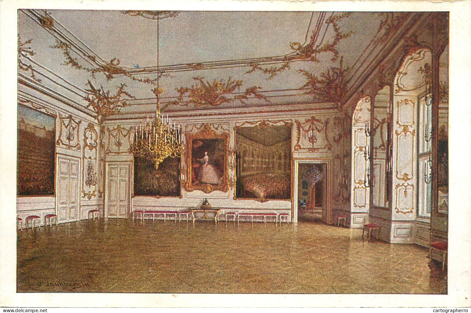 Postcard Austria Wien Schönbrunn Palace - Schloss Schönbrunn