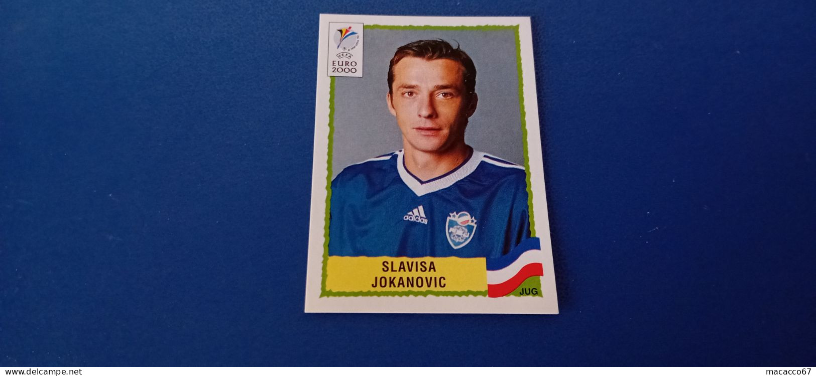 Figurina Panini Euro 2000 - 222 Jokanovic Jugoslavia - Edición Italiana