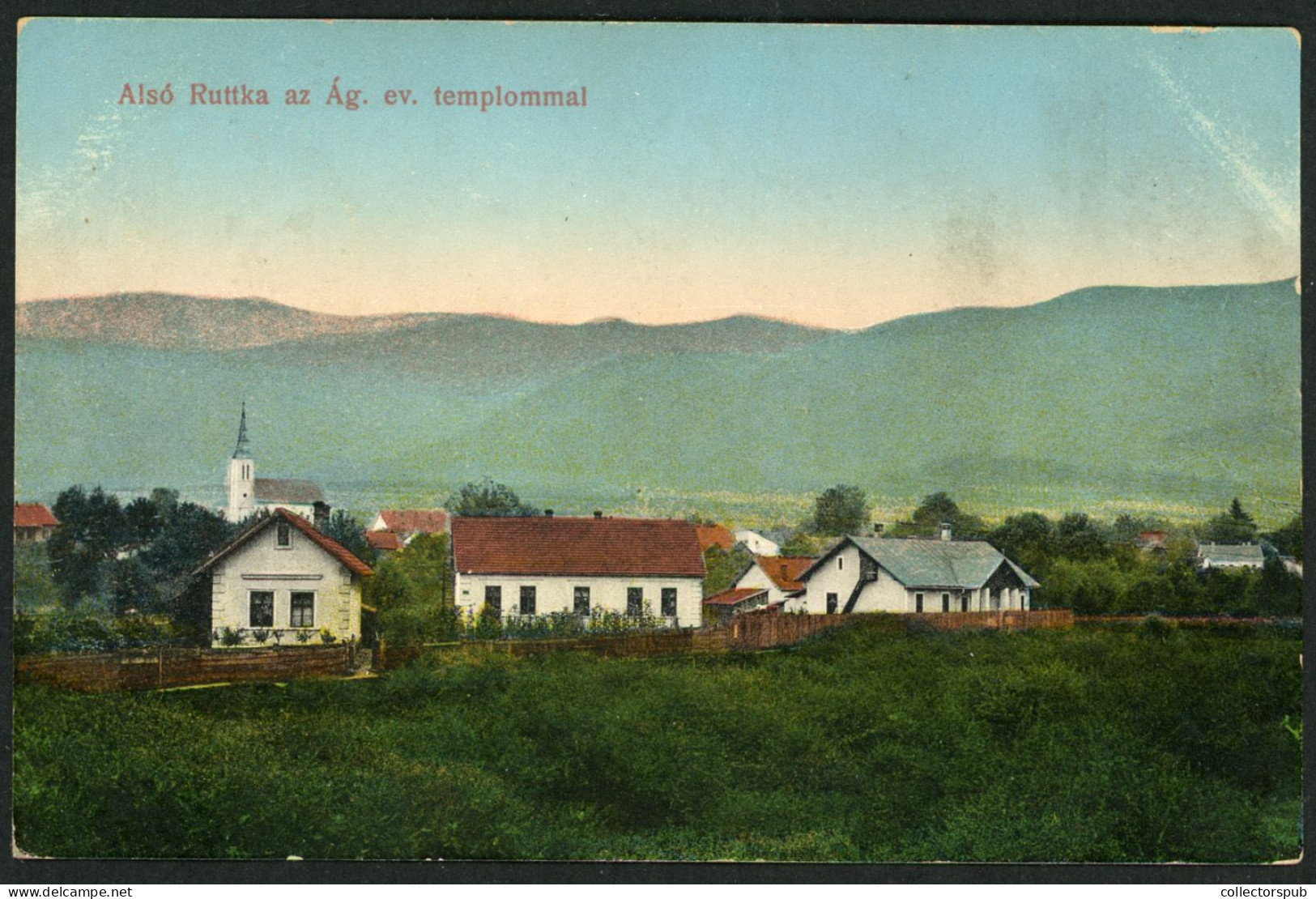 RUTTKA 1917. Old Postcard - Hongrie
