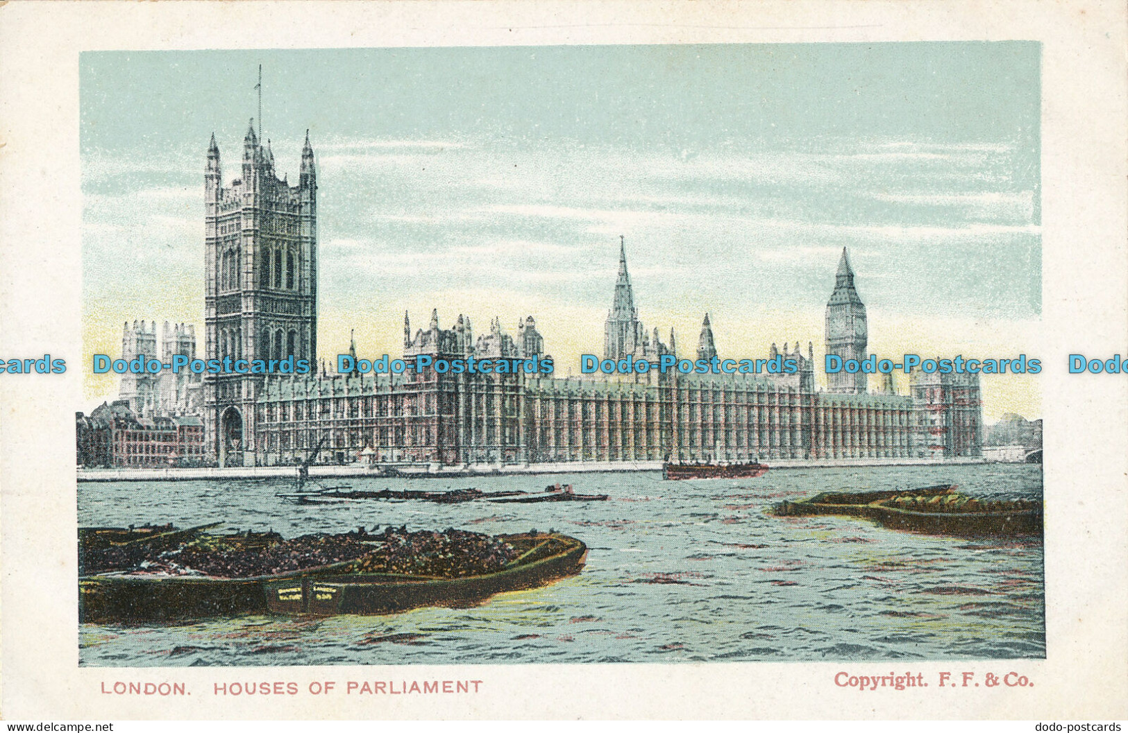 R000851 London. Houses Of Parliament. F. F. And Co - Autres & Non Classés