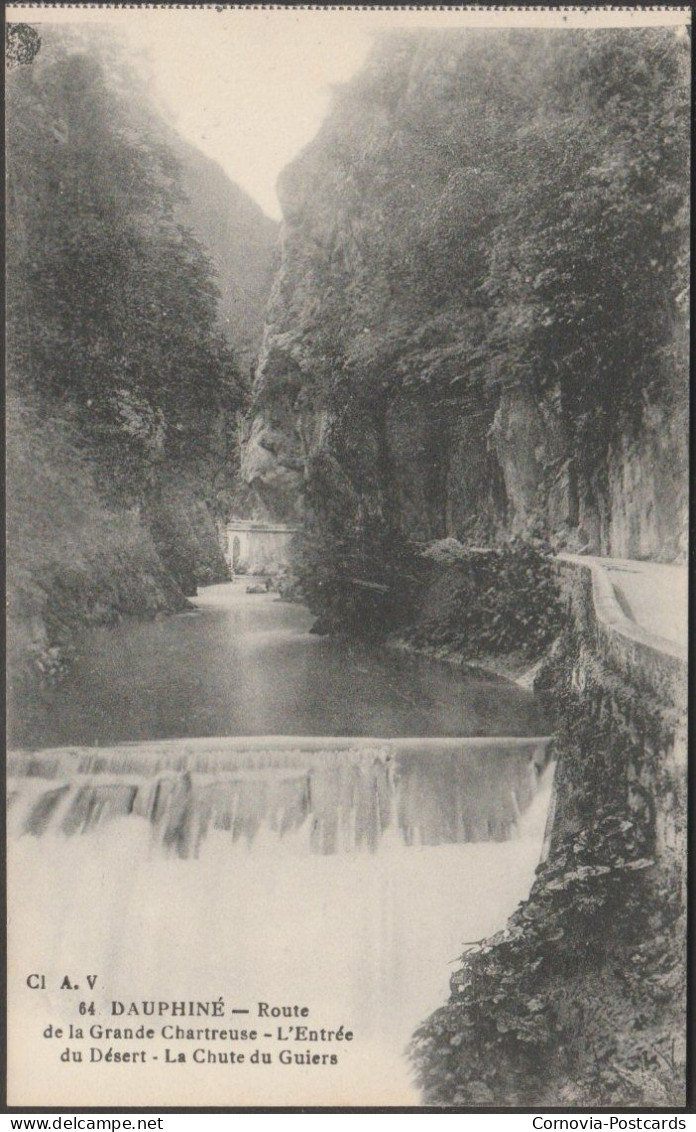La Chute Du Guiers, Route De La Grande-Chartreuse, C.1910 - CPA AV64 - Autres & Non Classés