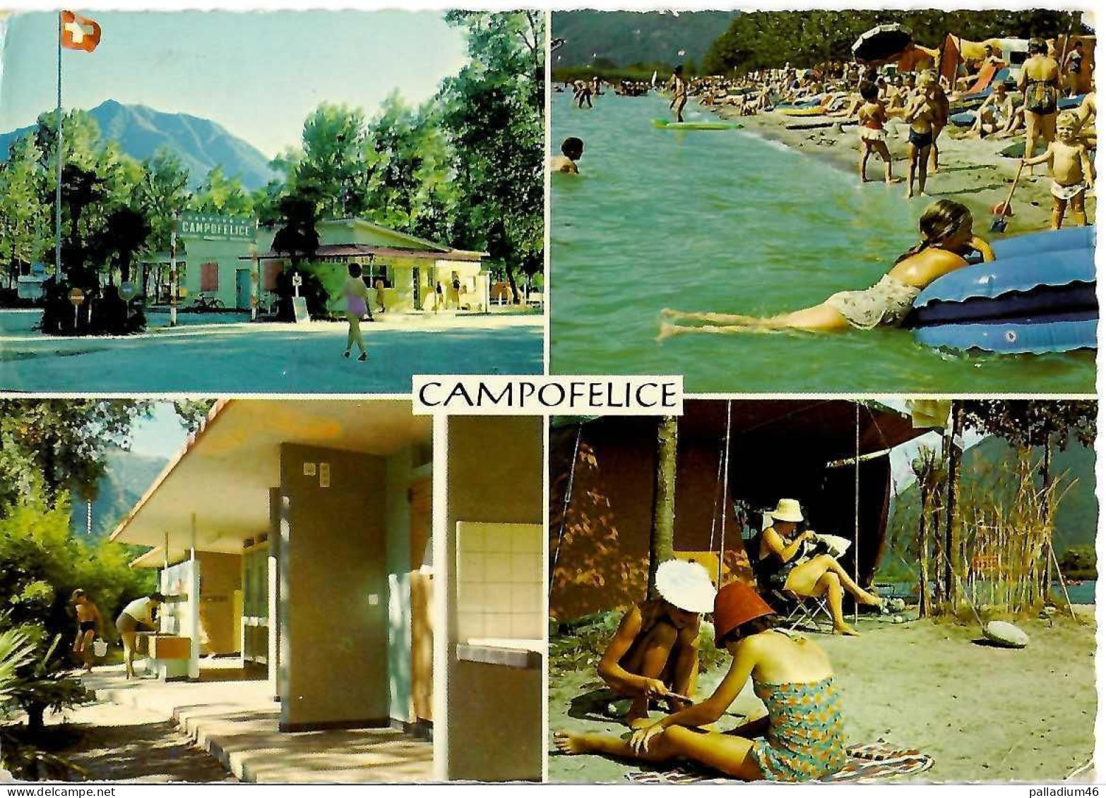 TI - CAMPOFELICE TENERO - Lago Maggiore - Engelberger Stans No 6510 - écrite - Tenero-Contra